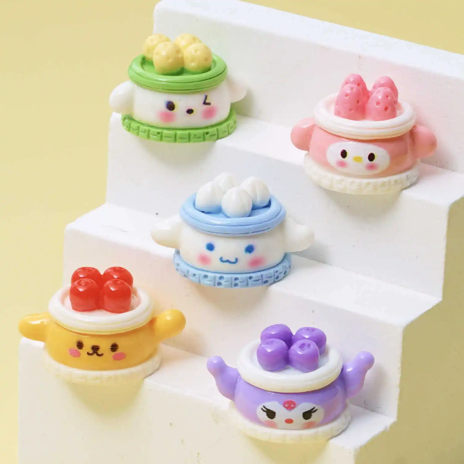 

Miniso трехмерный мультфильм Sanrio макарон детская забавная смола DIY крем-клей аксессуары шпилька материалы ручной работы