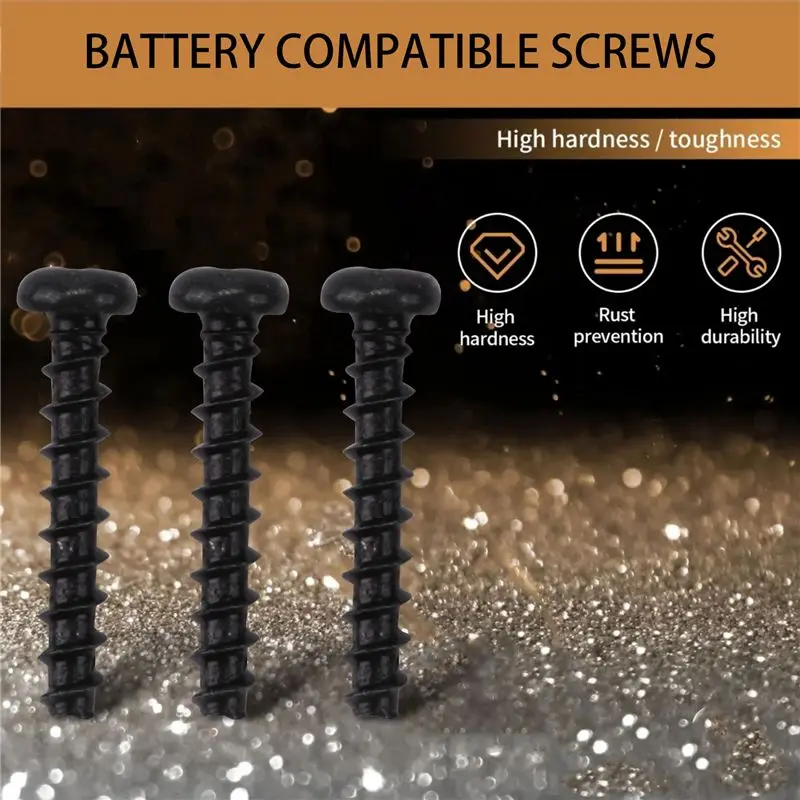 T33C مجموعة من 3 براغي للمكنسة الكهربائية اللاسلكية V6 V7 V8 V10 V11 حزمة الطاقة/البطارية #6