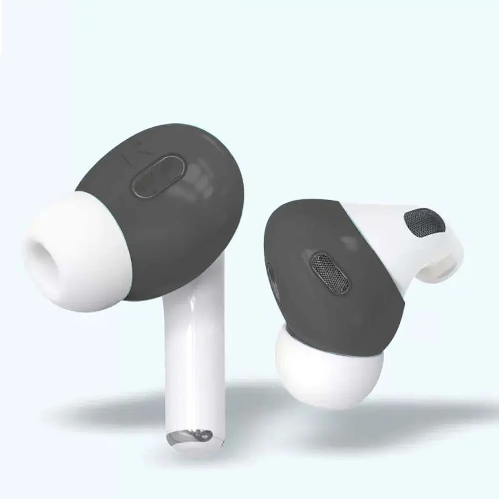 3 paires d'embouts pour Airpods Pro 2 2e génération, housse en silicone coordonnante
