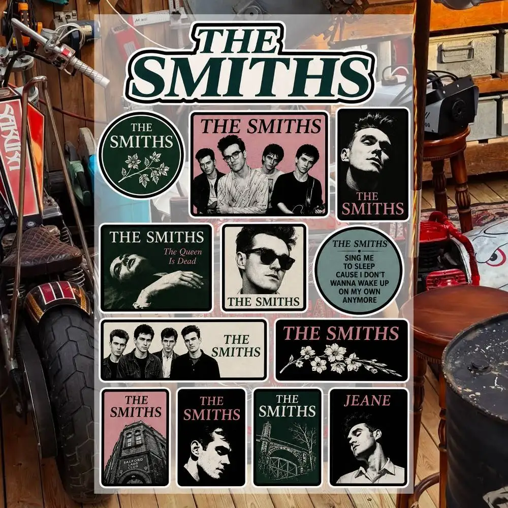The S-mithS- Waterproof Vinyl Stickers for Car Motorcycle Bike Skateboard Laptop Bottle Phone
