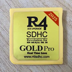 SDHC GOLD pro 2025 работает на 3DS v11.17 и 2DS, DSi и DS Lite и DS