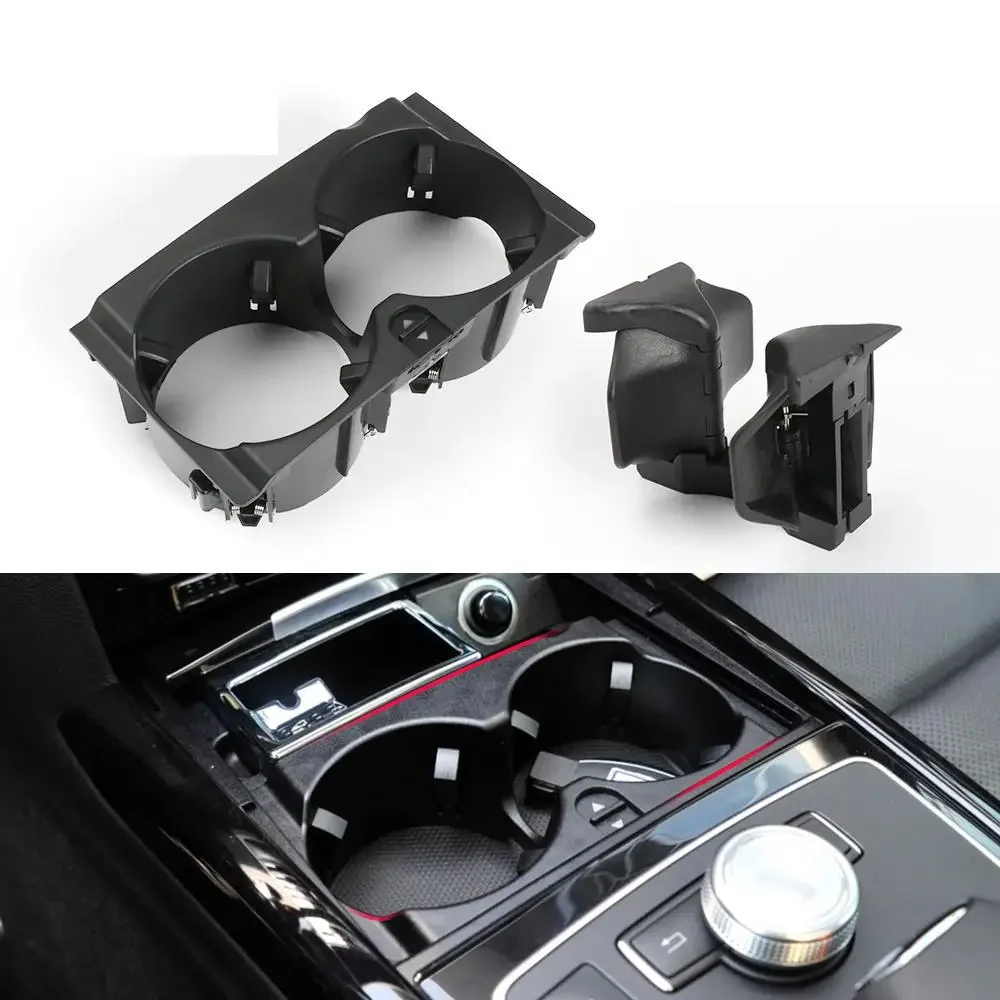 

Car Cup Holder Center Console Water Drink Stand Insert Divider Board For Mercedes-Benz W212 E Class 2126800110 2009-2015