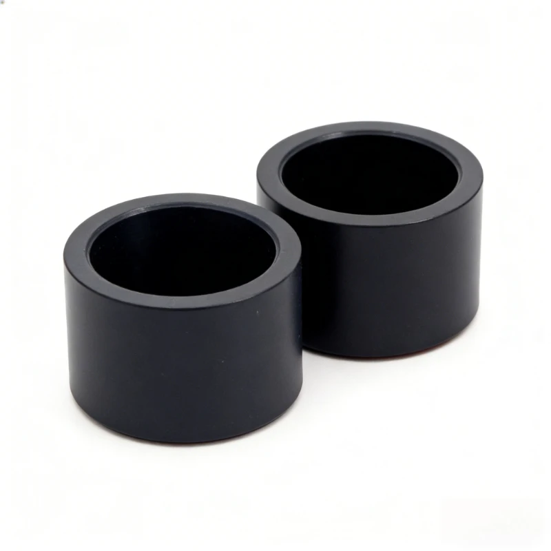2 Piezas de Tapas Decorativas de POM Negro para TFV16 TFV18 TFV8 BABY V2