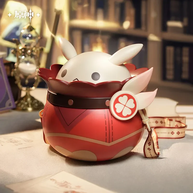 

[Genuine] MIHOYO Snack Bucket Genshin Impact Klee Kawaii Bomb Popcorn Bucket Cosplay Shoulder Bag Crossbody Girls Birthday Gifts