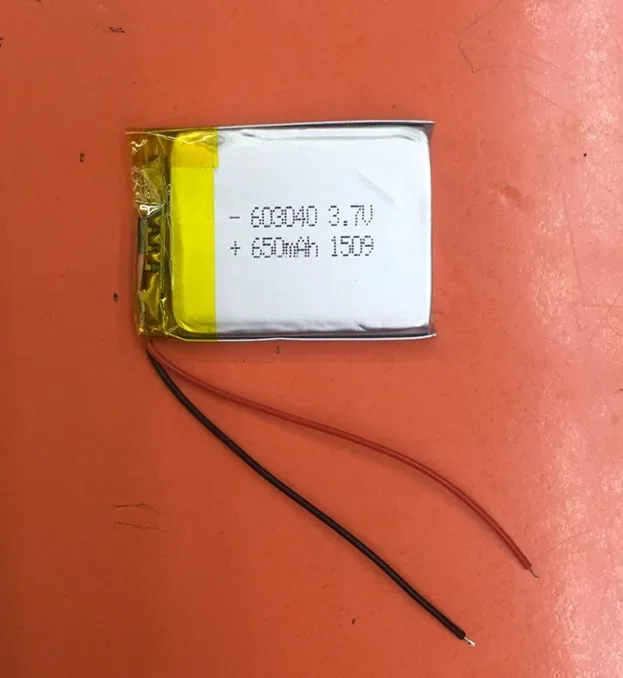 3.7V polymer lithium battery 650mAh 603040063040 navigation Bluetooth speaker Bei Bei Du machine