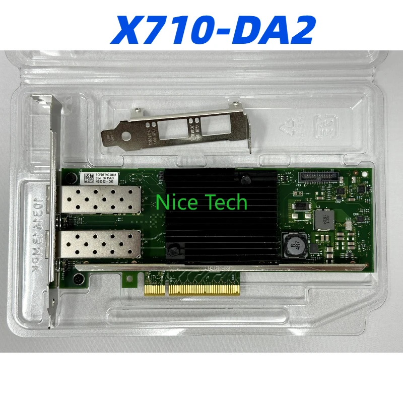 X710-DA2 Ethernet Network Adapter Dual Bracket High Speed X710DA2 for PC