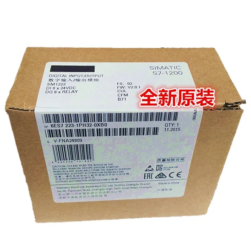 

Warehouse Stock and 1 Year Warranty NEW S7-1200 Series SM 1223 Digital Output Module 6ES7223-1PH32-0XB0 6ES7223-1BH32-0XB0