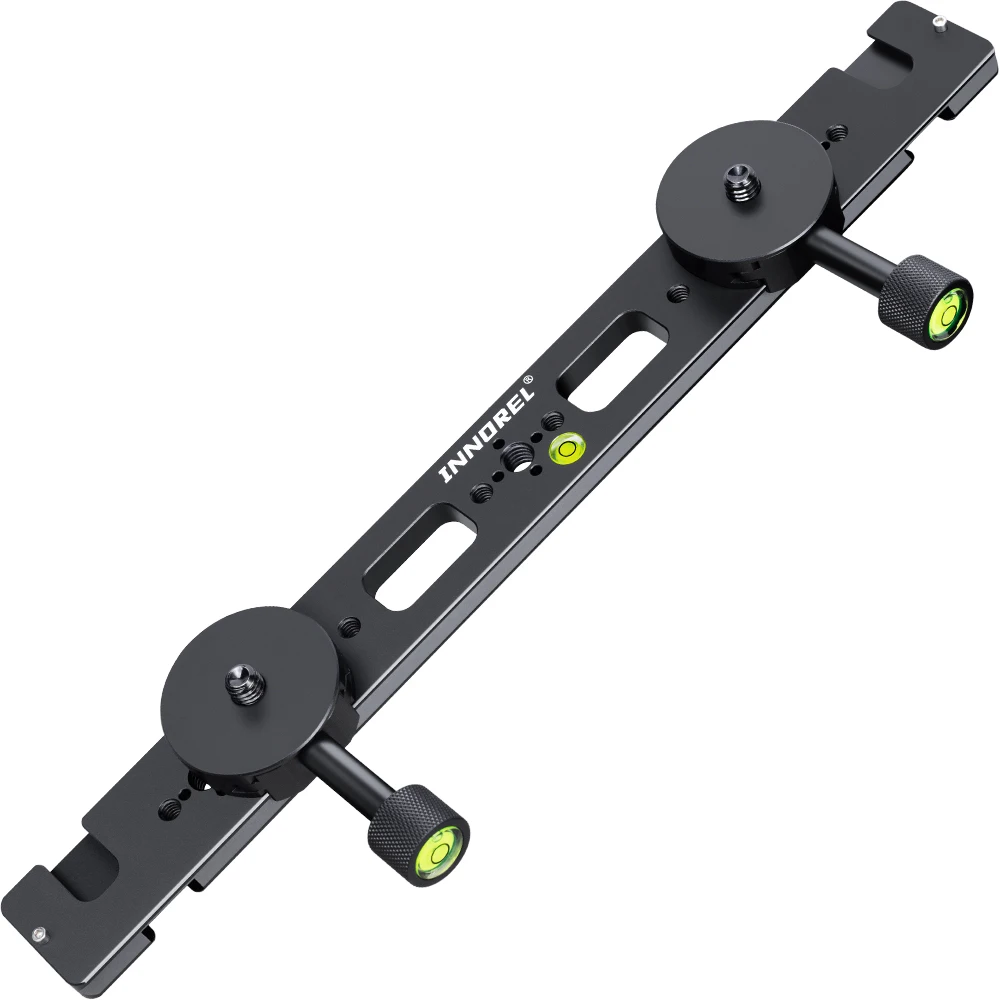 INNOREL RS-36 360mm Aluminiowa Szyna Przedłużająca z Podwójnym Złączem Jaskółczym Ogonem, Szybkozłączka, Płytka Arca do Statywu Fotograficznego i Głowicy Kulowej — zdjęcie produktu 7