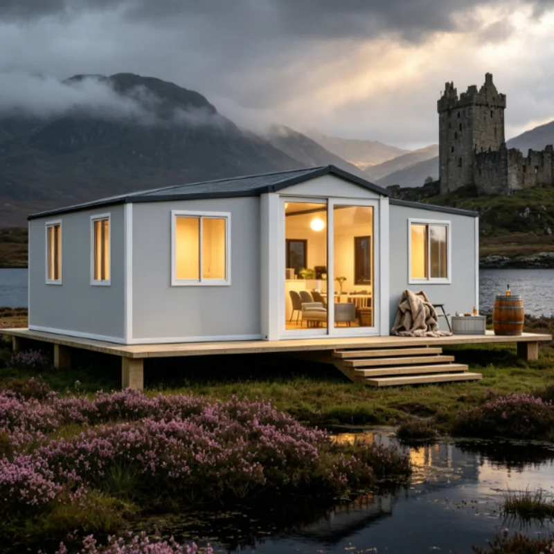 3 Bedroom Layout 20/40 Ft Contemporary Modular Home Expandable Prefabricated Container House Mobile Easy Assembly Tiny House