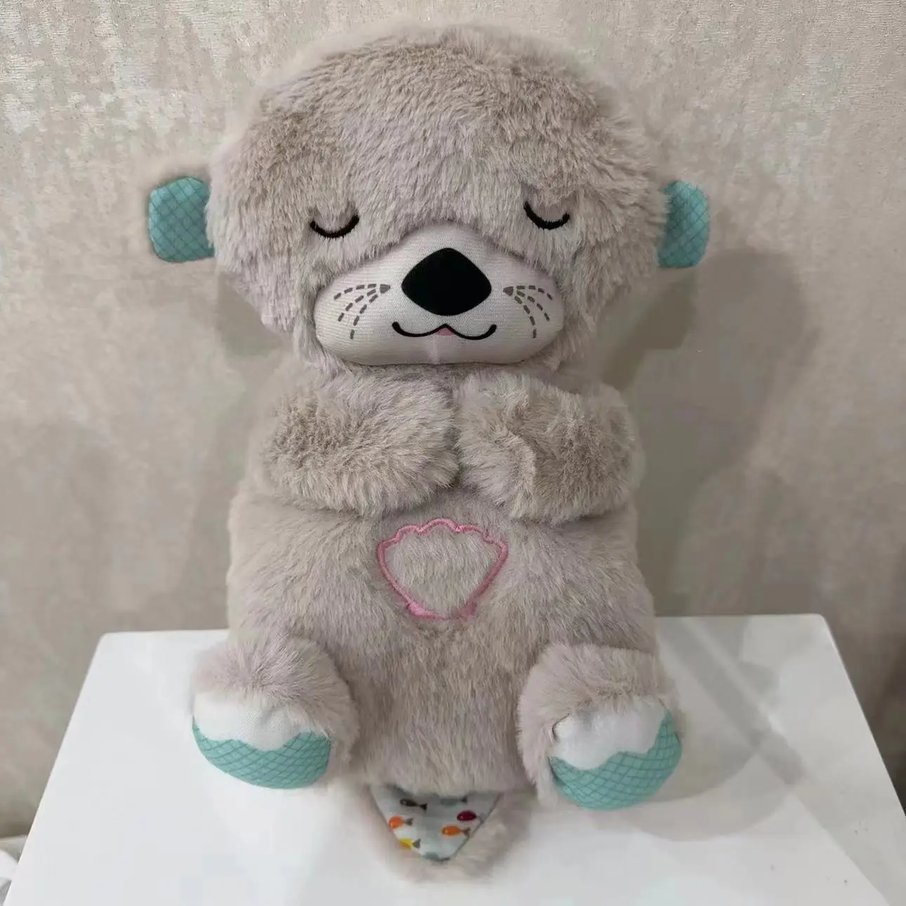 Kawaii Koala Soothing Musical Plush Toy Baby Sleeping Companion Sound and Light Doll Breathing Motion Koala Bear Toys Gifts