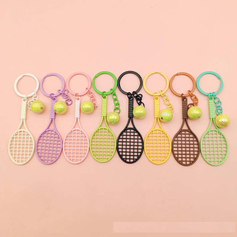 Многоцветный-брелок-для-теннисной-ракетки-повседневный-брелок-для-путешествий-простая-сумка-в-тон-подвески-брелок-на-спортивную-тематику-подарки-для-женщин