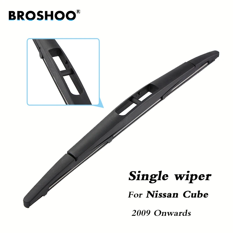 Car Wiper Blade Rear Back Window Windscreen Windshield Wipers For Nissan Cube Hatchback 305 mm 2009 Onwards Auto Accessories