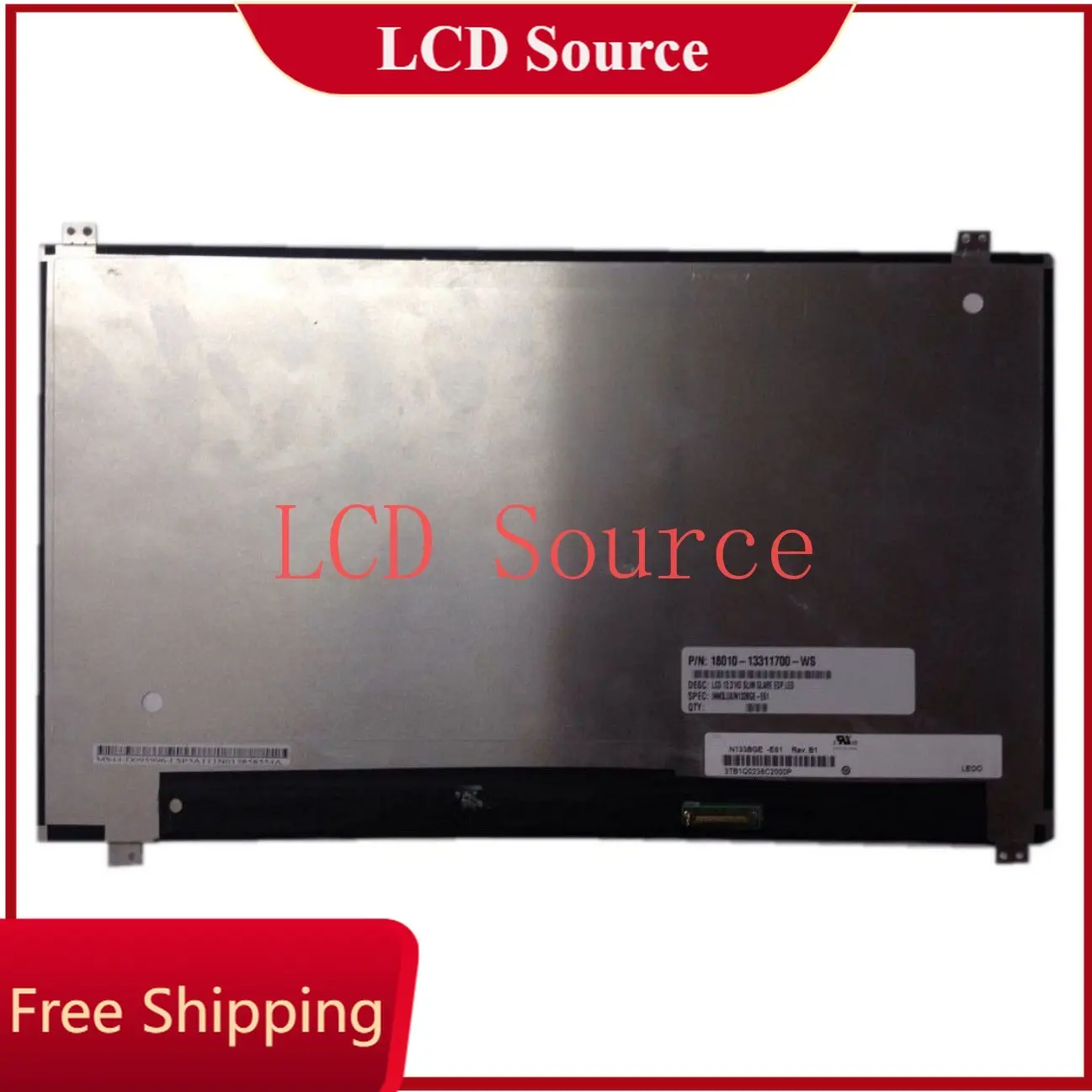 N133BGE-E61 Rev. B1 eDP Slim LCD LED SCREEN Panel N133BGE-E01 30PIN