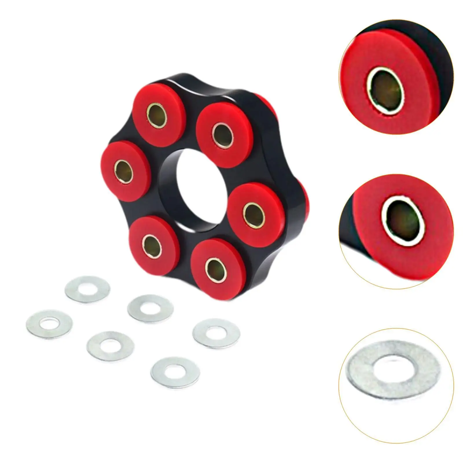 Antriebswellenkupplung Flex Joint Einfach zu installierende Auto-Antriebswellenkupplung Antriebswellenkupplungshalterung für E30 M3 E36 Zubehör