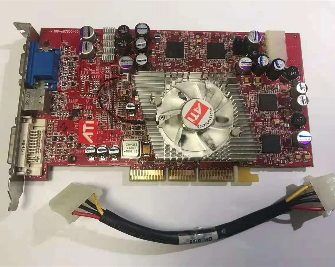 Tarjeta de vídeo ATI Radeon 9800pro AGP