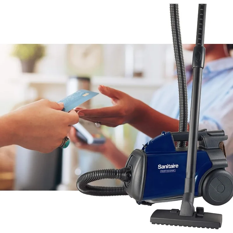 Sanitaire Professional Compact Canister Vacuum Cleaner, SL3681A Blue,black