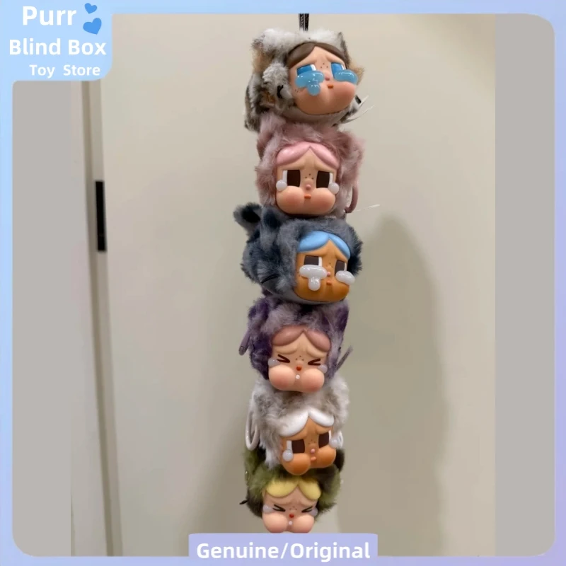 الرسمية حقيقية البوب مارت Crybaby البرية ولكن كتي الفينيل أفخم قلادة سلسلة صندوق أعمى حقيبة أنيقة ديكور المفاتيح صندوق غامض هدية