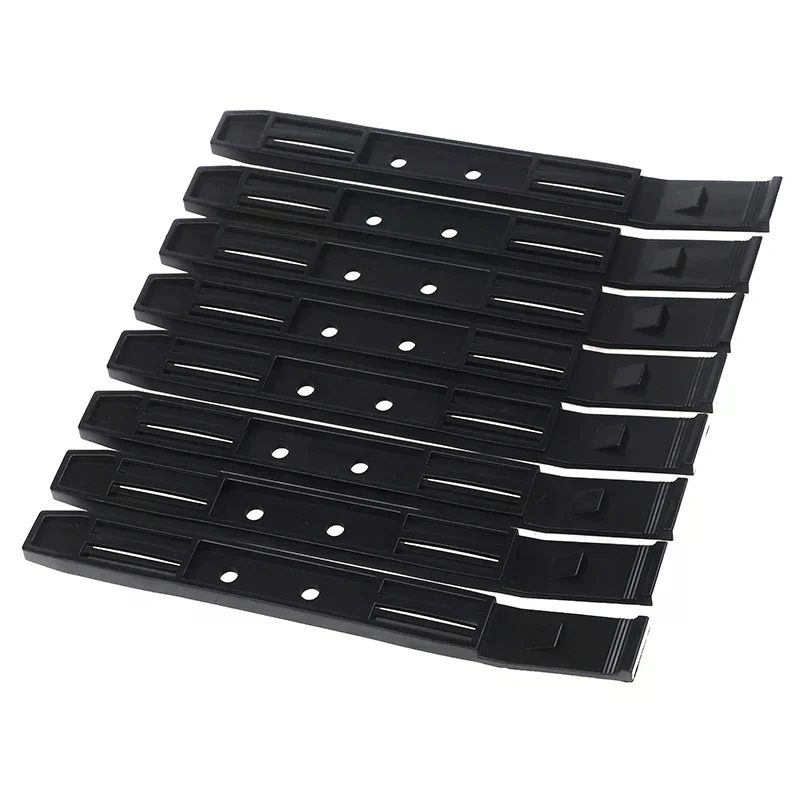 4Pair Black Chassis Hard Drive Mounting Desktop Hard Disk Bracket Computer Cooler Mounting Rail HDD Shelf Slider