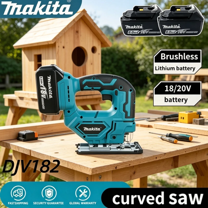 makita-djv182-rechargeable-multifunctional-electric-reciprocating-cutting-machin-woodworking-wire-saw-tool