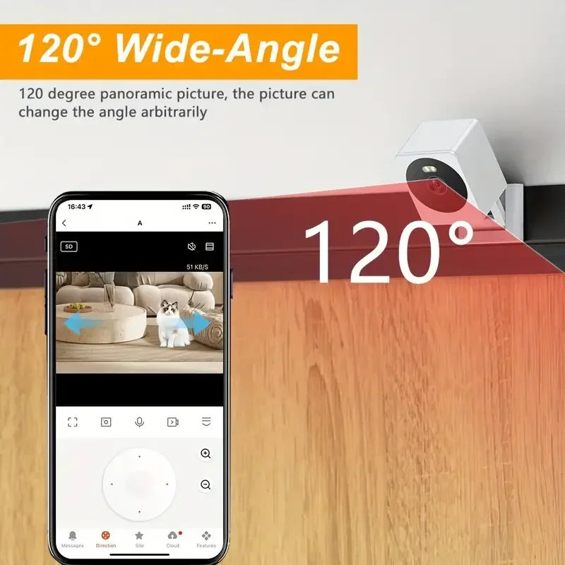 5MP Tuya Wifi IP نظام الكاميرا الأمنية في الهواء الطلق مقاوم للماء كاميرا مراقبة CCTV لاسلكية صغيرة 2 طريقة الصوت كاميرا مراقبة الطفل