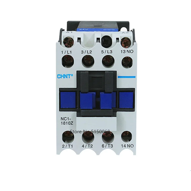 Original CHINT DC Magnetic Contactor NO NC NC1-0910Z NC1-1210Z NC1-1810Z  NC1-2510Z  NC1-3210Z 9A 12A 18A 25A 32A 40A 50A DC 24V
