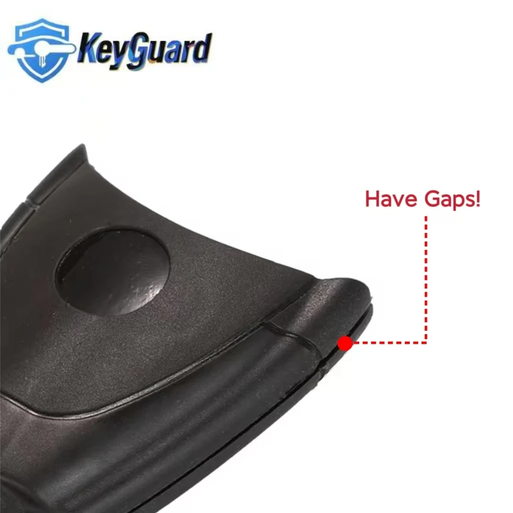 Keyguard inteligente remoto chave do carro caso escudo para saab 93 95 9-3 9-5 2003 2004 2005 2006 2007 2009 2010 wf keyless entrada 4 botões