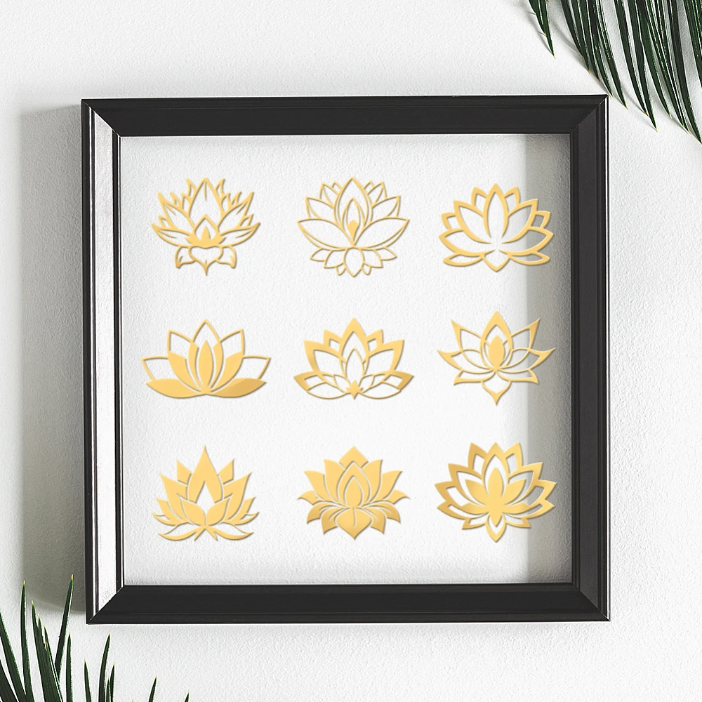 Nickel Decoration Stickers Met - Resin Craft Material recension och pris