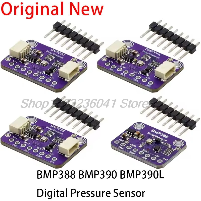 BMP390L BMP390 BMP388 Precision Barometric Pressure and Altimeter Sensor Temp Pressure Module For Arduino