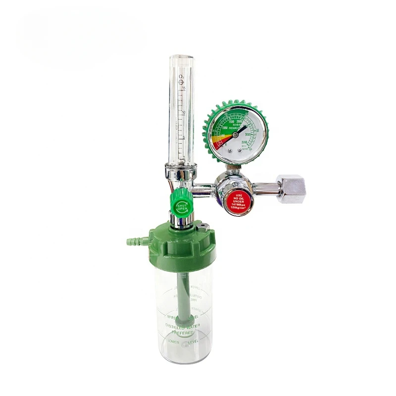 Export to the Philippines Cheap Medical Oxygen Cylinder Regulator With Flow Meter