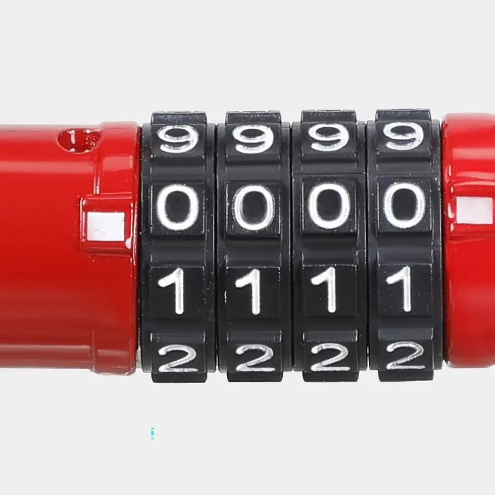 

Waterproof 4 Digit Code Bicycle Security Lock U Shape Anti Theft Motorcycle Ring Lock Bicycle Lock for Outdoor Riding