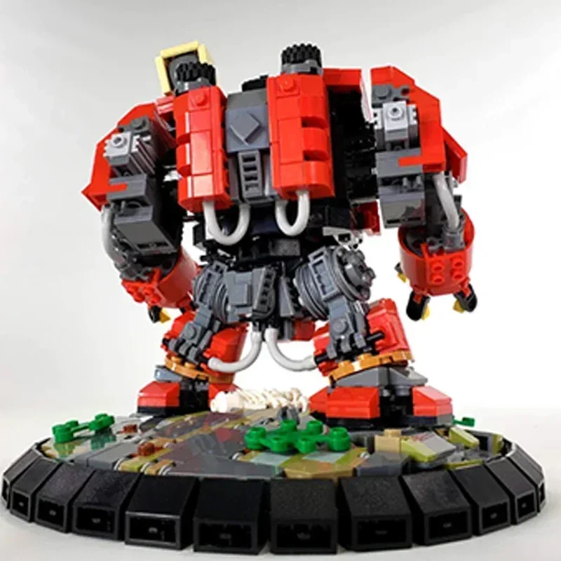 Modello di gioco popolare Moc Mattoni da costruzione Tecnologia di armatura meccanizzata pesante Blocchi modulari Regali Giocattoli di Natale Set fai da te Assemblaggio