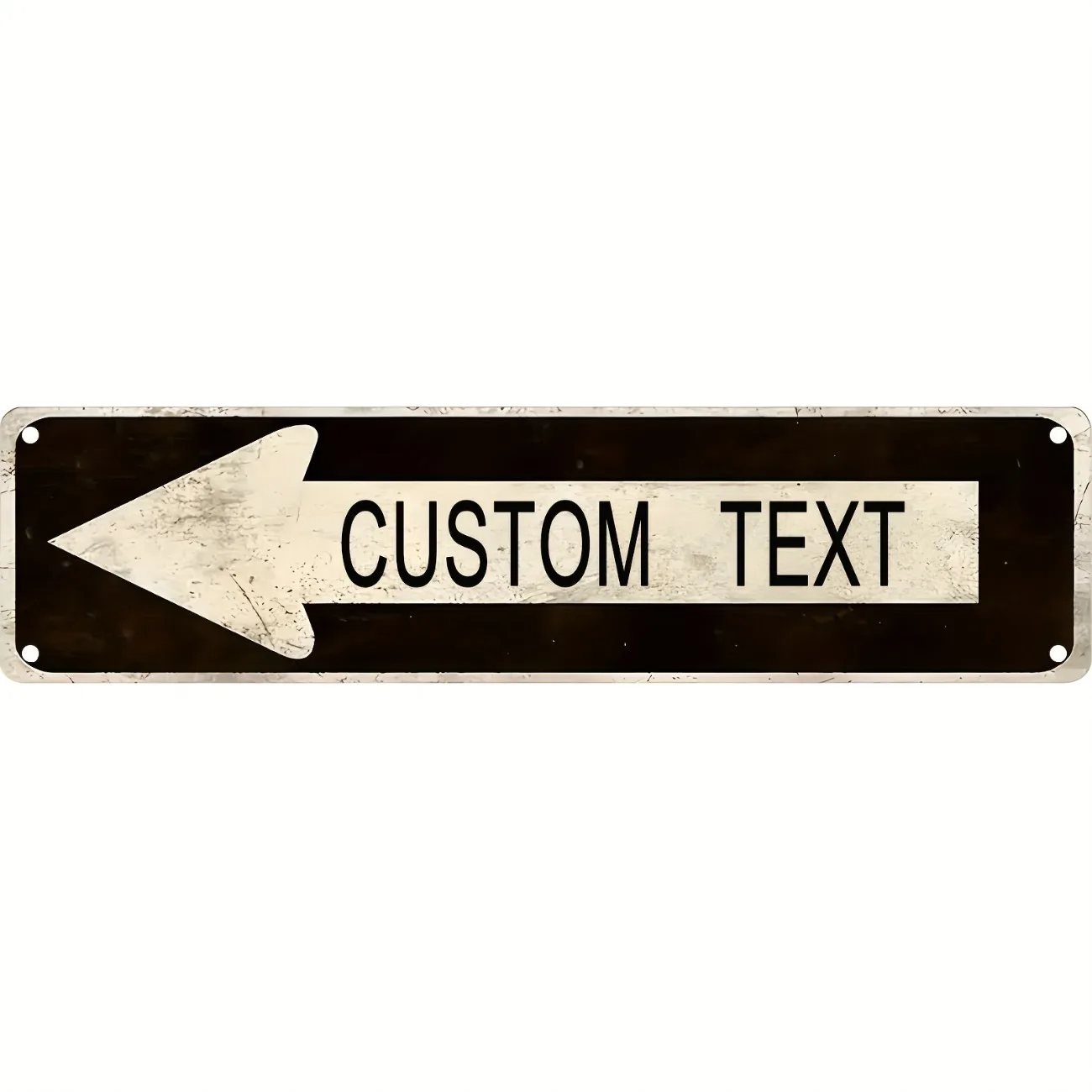 Personalisierte Metall-Dekorationsplakette mit individuellem Text, Wohnzimmer- und Schlafzimmerdekoration (nur zur Dekoration)