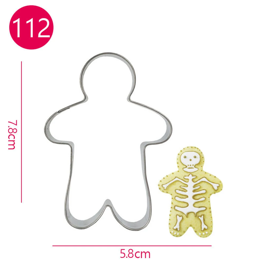 

Halloween Baking Silicone Cookie Mold Set Flexible Bakeware Cake Pans Craft Tools For Diy Baking Molds Bread Chocolate