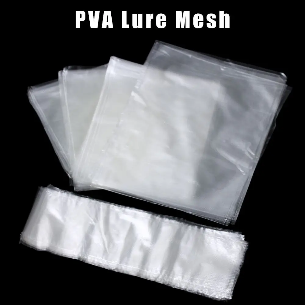 Hot Tape Portable Plastic Water Soluble Sack Carp Coarse Fishing PVA Lure Mesh Fishing lure Bag