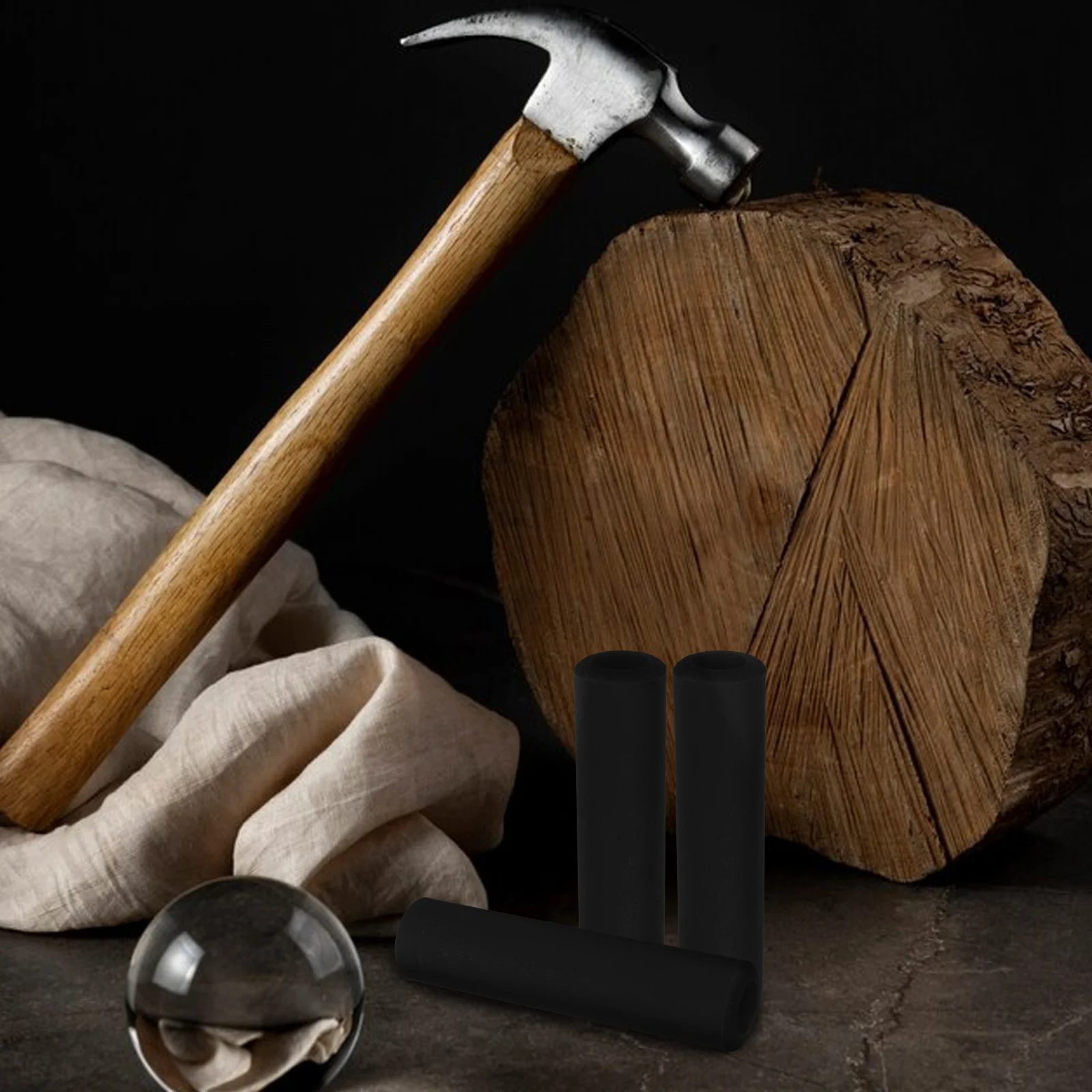 

4Pcs Sponge Handle Sleeve Cover for Axes Shock Absorbing to Store Carry Outdoor Camping Hunting Supplies