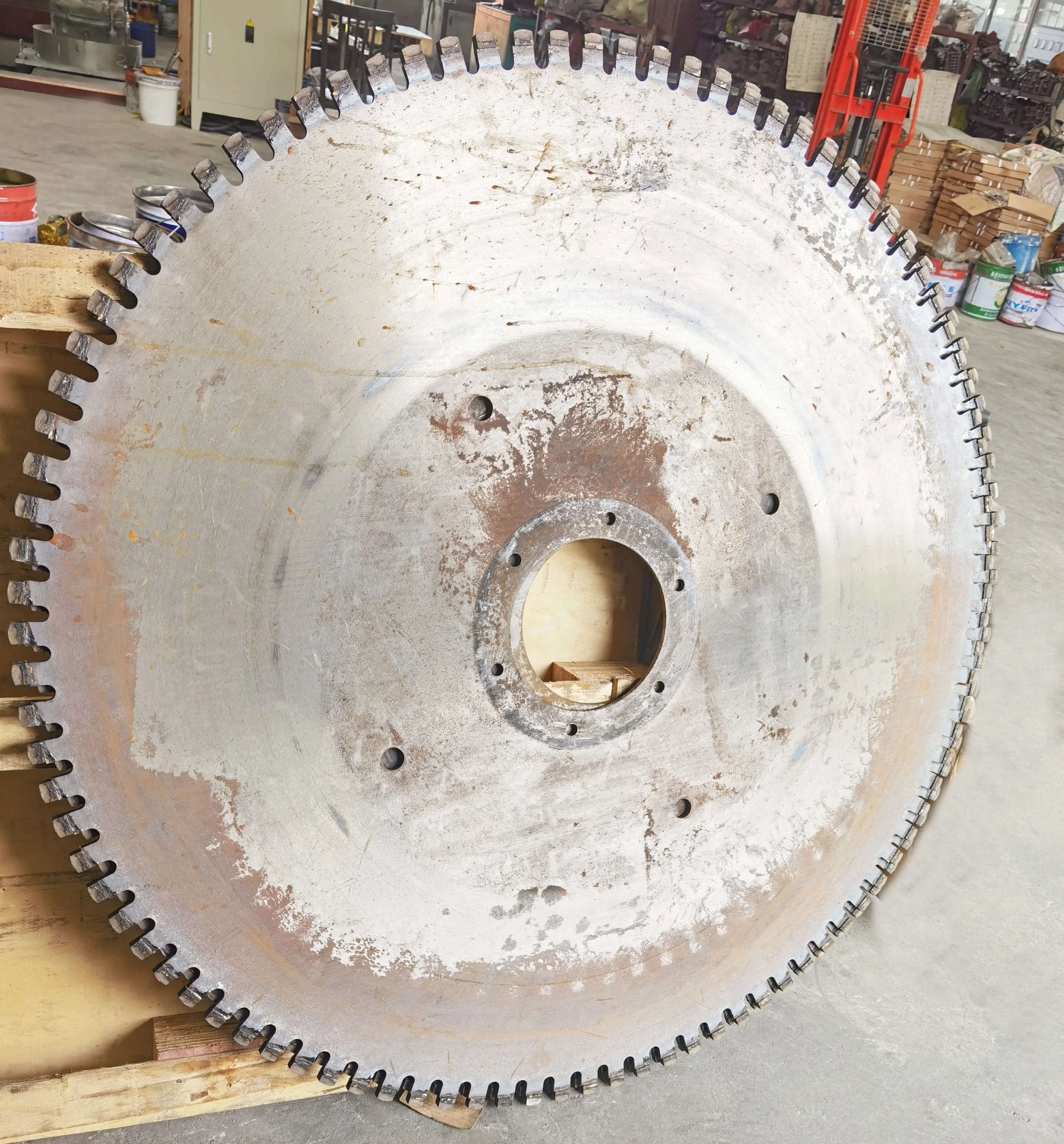 Diameter 1200mm 48inch Granite Saw Blade for fast cutting Andesite Basalt Volcanic rock Marble and Sandstone  long lifespan