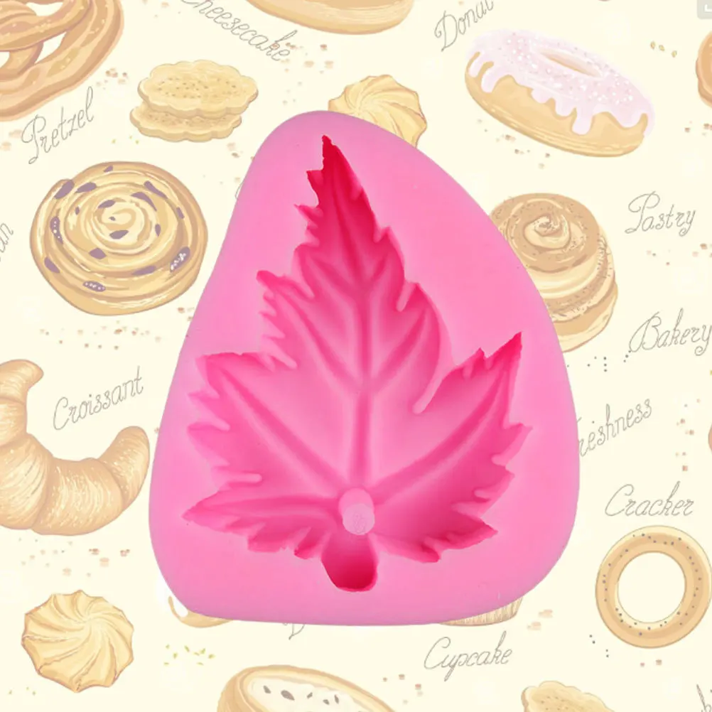 

3D Leaf Lace Silicone Cake Mold Easy Clean Non-Stick Fondant Decorating Tool Chocolate Mould Baking Tool Baking