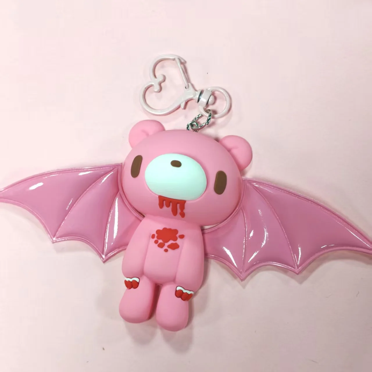 هذه سلاسل المفاتيح الدب اللطيفة بأجنحة الخفافيش رائعة! بالألوان مثل الأسود والوردي والأبيض والأخضر، مثالية للمفاتيح أو الحقائب #6