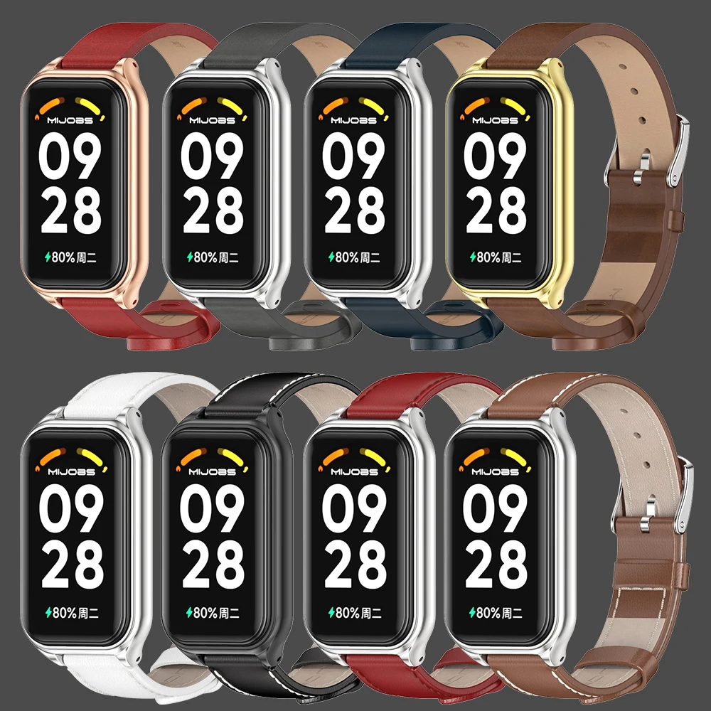 Ремешок для Xiaomi Redmi Band 2, сменный кожаный браслет для смарт-часов Redmi Band 2 Correa