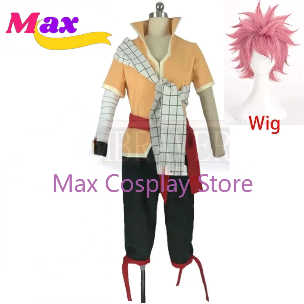 

Max Anime Dragon Cry Etherious Natsu Dragneel Cosplay Costume Cos Clothes YW