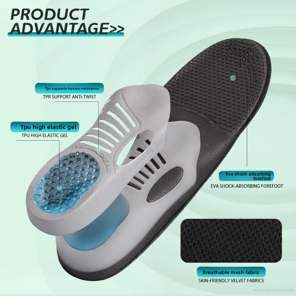 1 Paar Orthopedische Inlegzolen Steunzool Voor Platvoeten Fasciitis Plantaris Schoen Inserts Gezondheid Zool Pad Orthopedische Voetverzorging