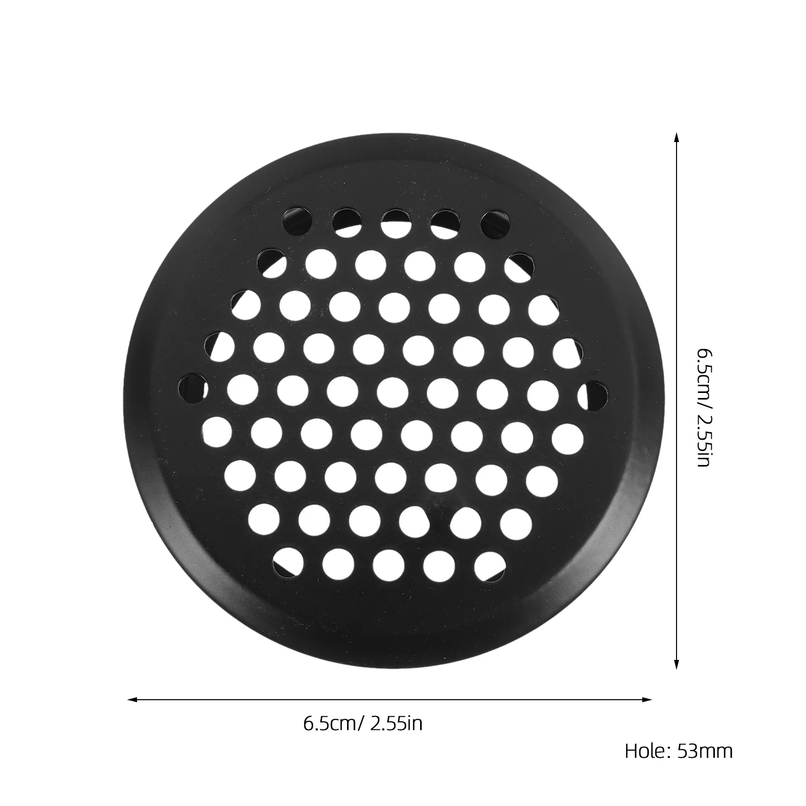Couvercle de Ventilation Rond pour Armoire à Chaussures et Meubles, 12 Pièces
