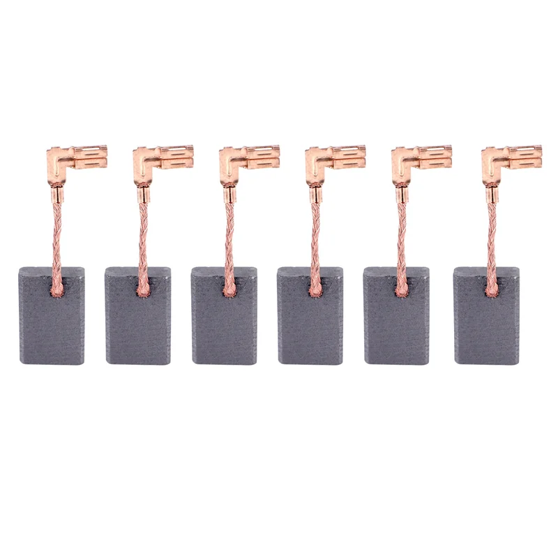 Recambio de cepillos de carbono para Makita, paquete de 6 cepillos de carbono CB-318, CB318, CB325, CB340, CB336,191974-7,194074-2,191978-9
