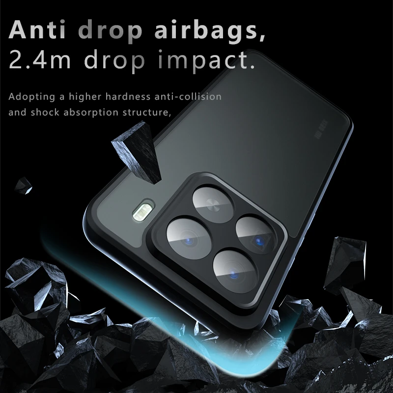 حافظة لهاتف Xiaomi 17 Pro Max 15T Pro غطاء خلفي صلب شفاف غير لامع لهاتف Mi 15 T 5G غطاء حماية أكريليك ممتص للصدمات #4