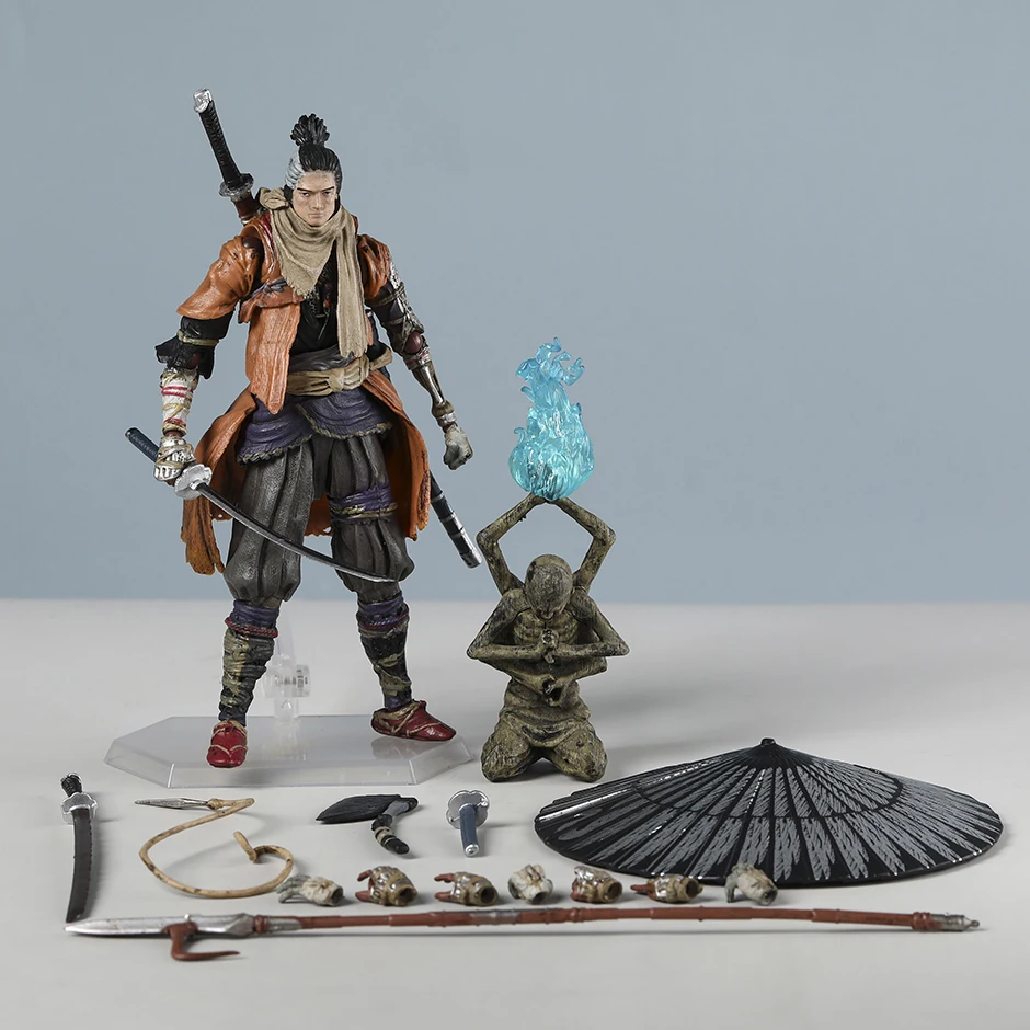 Shadows Die Twice figma 483DX Sekiro decoraciones colección de figuras de acción juguete para regalo