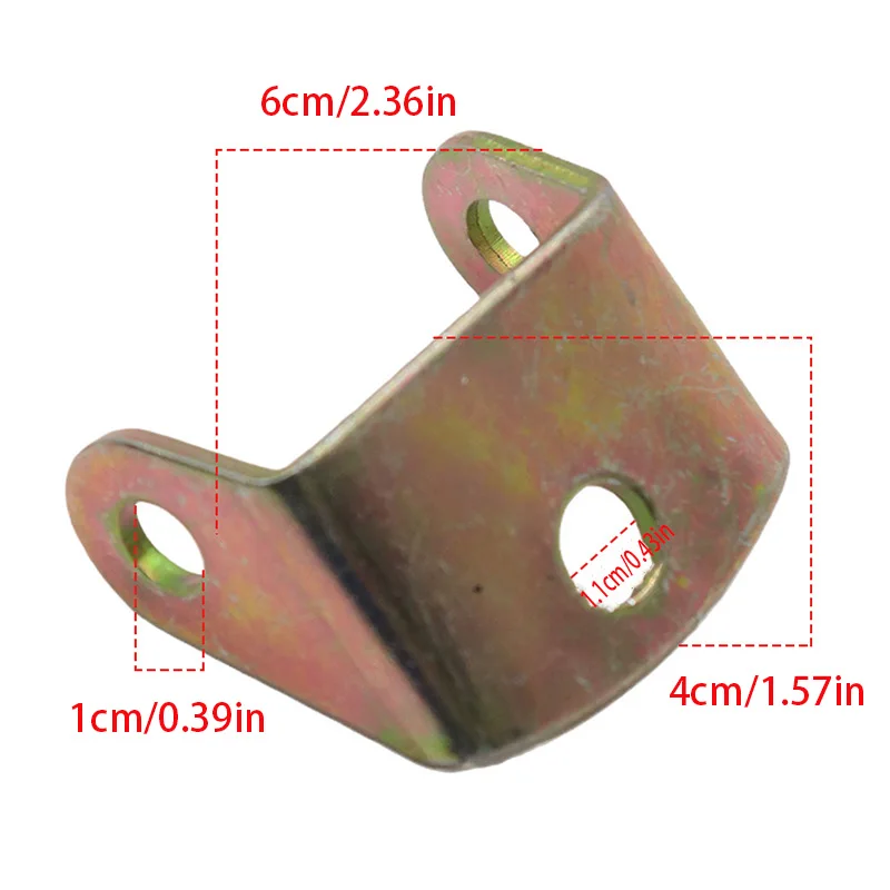 قضيب التوجيه، مفصل التوجيه، وصلة العمود الرئيسي، لوحة حديد ثابتة، متوافقة مع الدفع الرباعي 49cc-125cc ATV kart