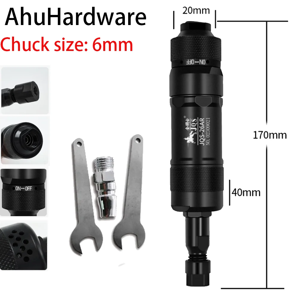 

AhuHardware 6 мм пневматический инструмент воздушная шлифовальная машина профессиональная пневматическая шлифовальная машина 24000PRM мини-воздушные шлифовальные машины высокая точность