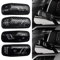 Car Steering Wheel Headlight Switch Control Cover Wiper Switch Trim for Golf 7 7.5 MK7 for Golf 8 MK8 Car Interior Accessories