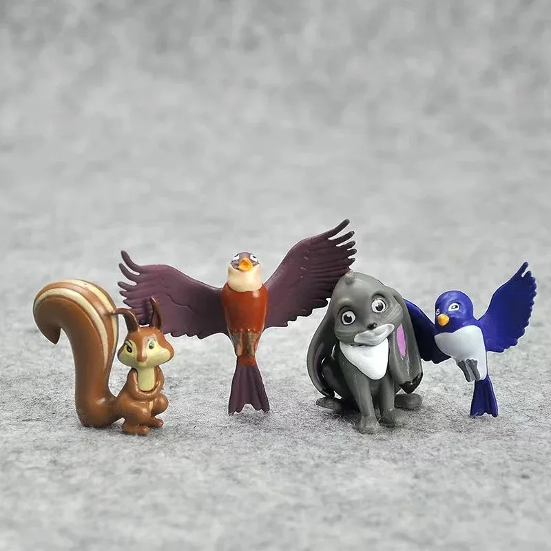 3-4 سنتيمتر 12 قطعة ديزني صوفيا الشخصيات الأولى الأميرة صوفيا العنبر كيلو الأمير جيمس الملكة ميراندا الطيور البرسيم أرنب ألعاب حيوانات