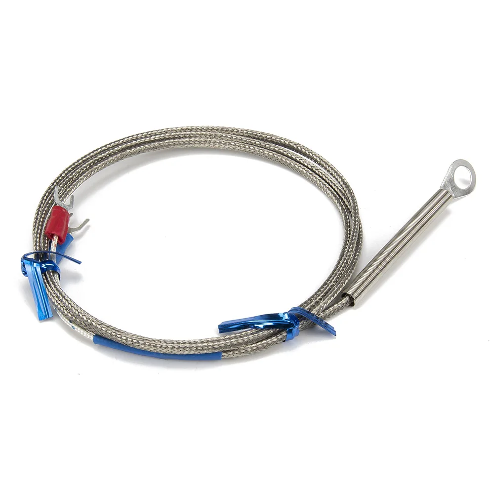 FTARR01 K E J type 1m metal screening cable 4mm 5mm 6mm 14mm diameter hole ring head thermocouple temperature sensor